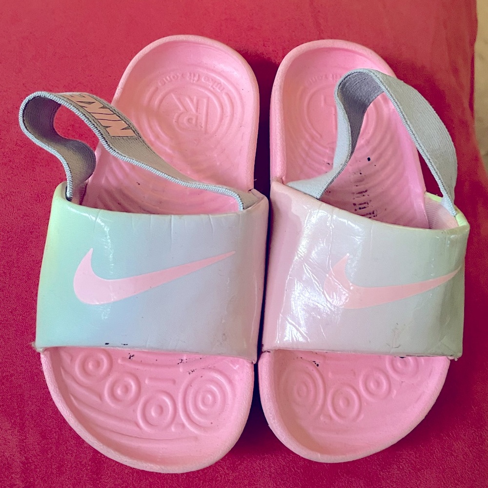 Nike kid slides